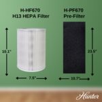 Replacement Air Purifier Filter Value Pack H-HF670-VP - Image 5