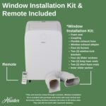 10,000 BTU (8,000 SACC) Portable Air Conditioner with Heat for Rooms Up to 450 Sq. Ft. HPAC-12C150P - Image 6